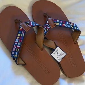 Smathers & Branson Men’s flip flops NWT!